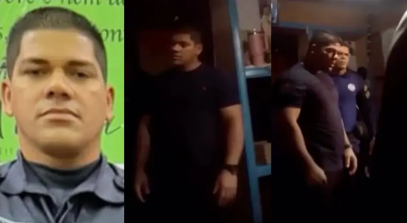 Cabo da PM é flagrado agredindo mulher no interior do Amazonas