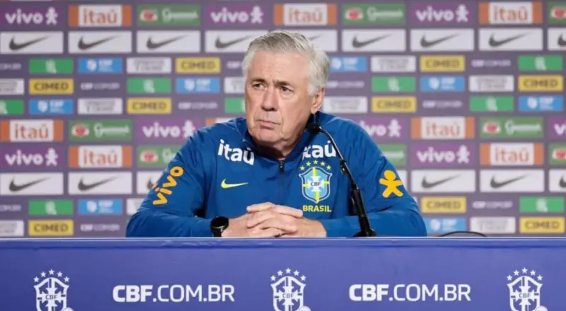 Ancelotti prepara lista final da Seleção Brasileira para a Copa do Mundo