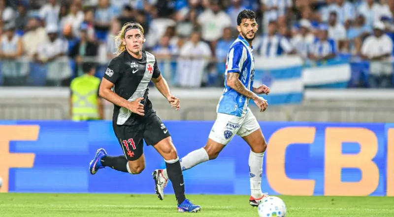 Vasco enfrenta o Paysandu nesta quarta (13) por vaga nas oitavas da Copa do Brasil