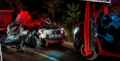 Acidente fatal mata cinco pessoas da mesma família, incluindo criança de 3 anos