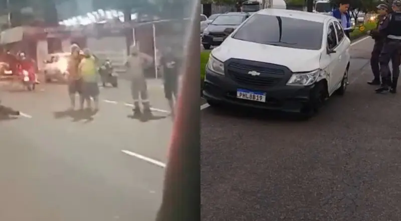motoqueiro tem braço arrancado em grave acidente na Torquato Tapajós