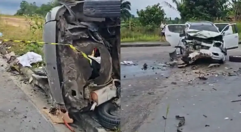 grave acidente entre carros após festa termina com morte em Manaus