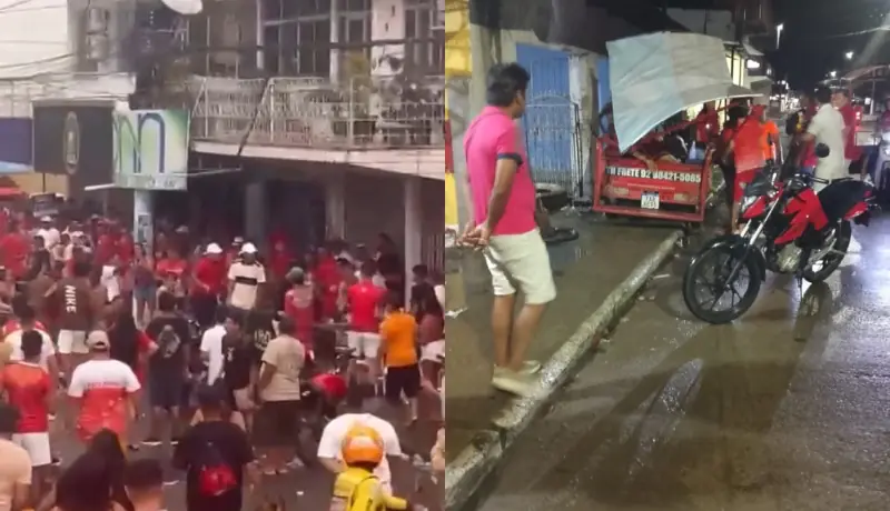Porrada e acidente de tuque-tuque marcam a Alvorada do Garantido em Parintins