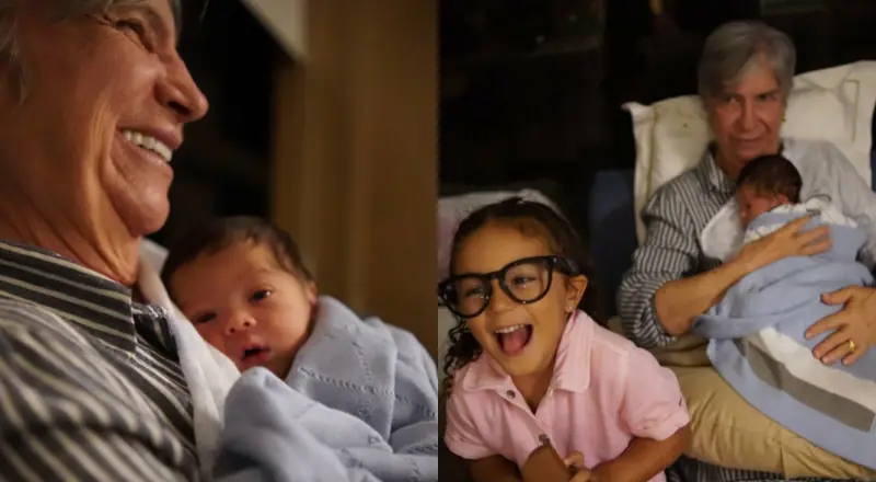 Lore Improta compartilha mais fotos de seu segundo filho com Léo Santana, que nasceu esta semana
