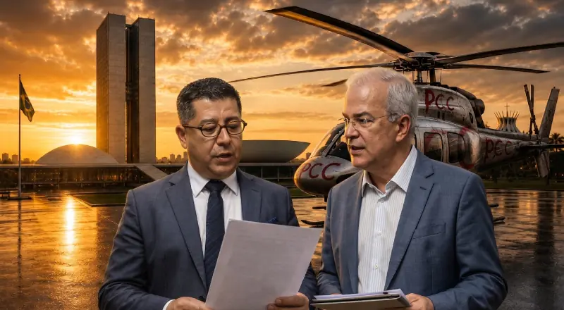 Operação revela esquema de lavagem do PCC envolvendo empresário goiano e voos de helicóptero para Brasília