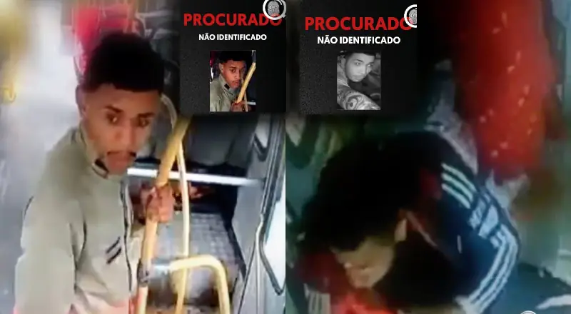 Criminosos que aterrorizaram passageiros da linha 126 seguem foragidos; Polícia Civil pede ajuda