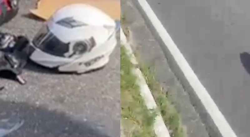 Motociclista é atropelado e motorista foge sem prestar socorro em Manaus