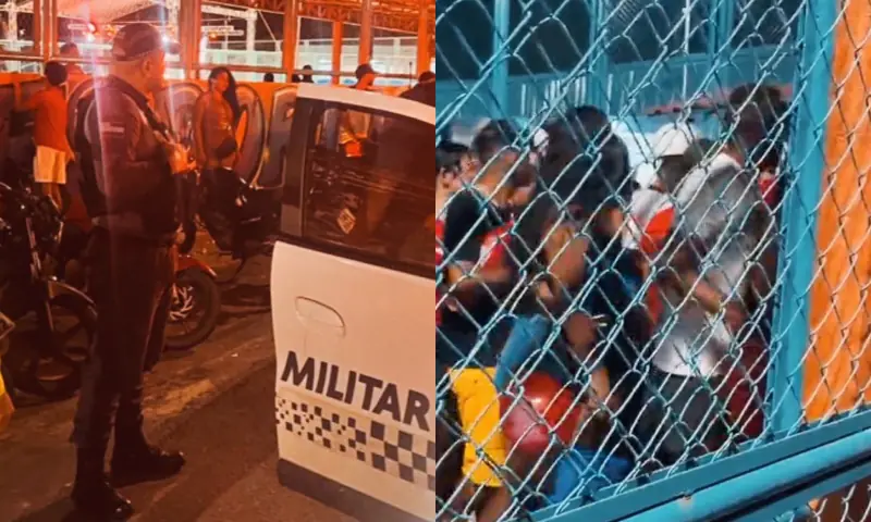 Polícia fecha festa clandestina com menores bebendo 'copão' na ZL de Manaus