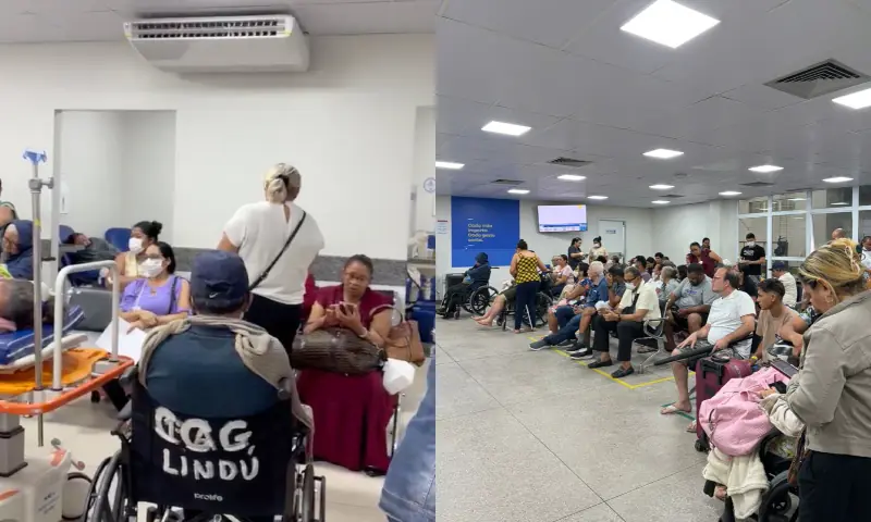 pacientes denunciam caos no Hospital 28 de Agosto