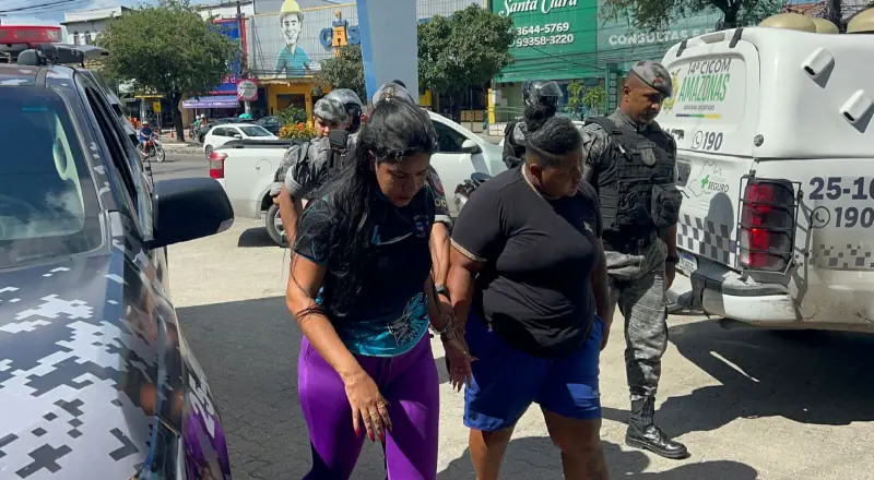 casal de mulheres foragidas é preso após denúncia
