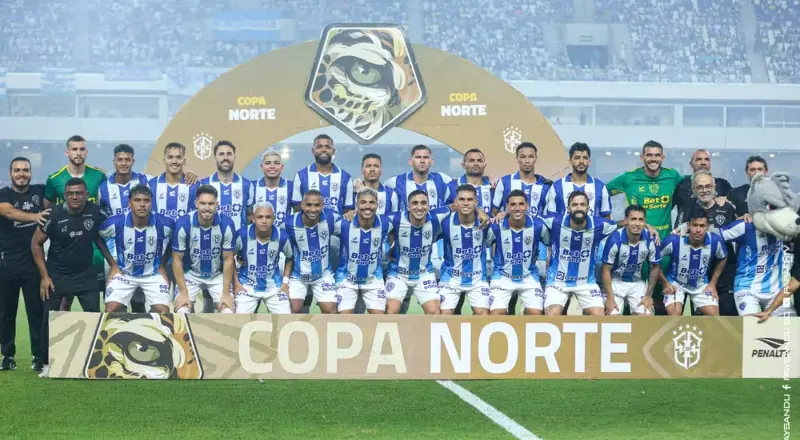Em jogo movimentado, Paysandu supera o Nacional e é bicampeão da Copa Norte Paysandu