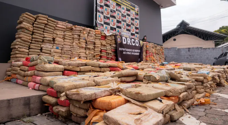 Estado do Amazonas registra recorde de apreensão de drogas em 2026