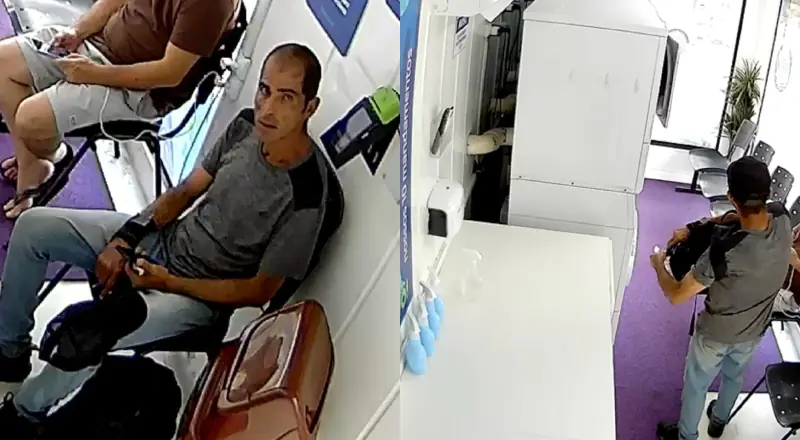 Homem acostumado a furtar lavanderias em Manaus é flagrado cometendo o crime novamente