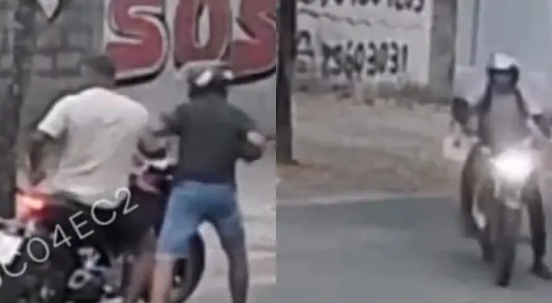 Veja momento em que lutador de jiu-jitsu reage a assalto e desarma criminoso