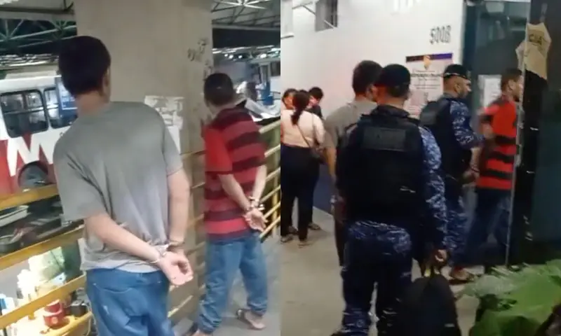 Guarda Municipal prende dupla por suspeita de roubo no T3, em Manaus