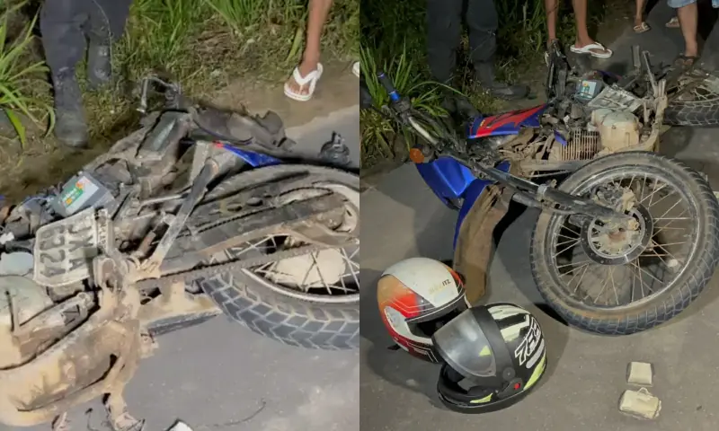 mulher mata trabalhador atropelado e foge na AM-070