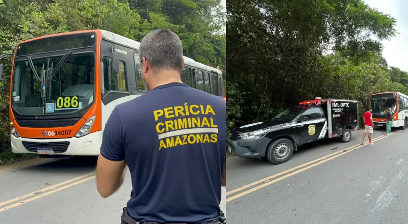 Passageiro é morto com tiro na cabeça em ônibus da linha 086 no Puraquequara, em Manaus