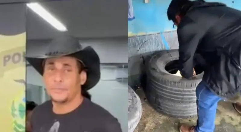 polícia prende "Paulista Boiadeiro", assassino de mecânico no bairro Colônia Terra Nova