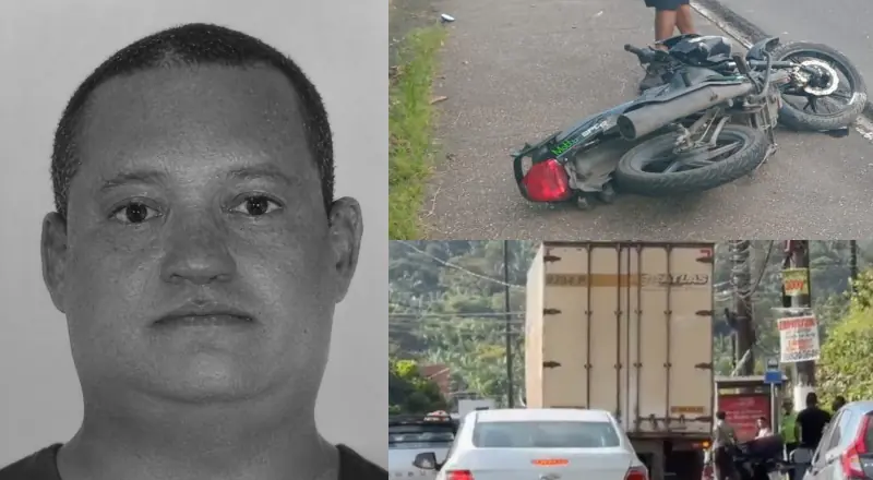 Saiba quem é o vigilante que morreu em acidente entre moto e carreta perto da Bola do Coroado