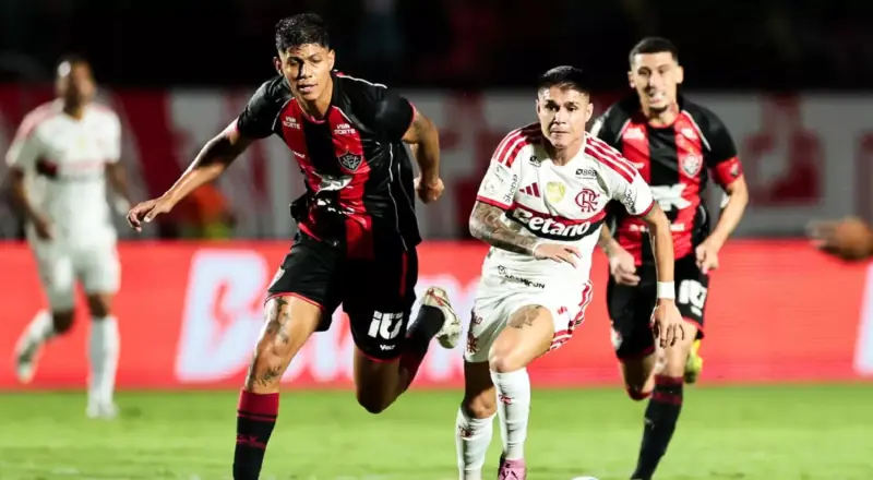 Em noite vergonhosa, Flamengo perde para o Vitória e é eliminado da Copa do Brasil