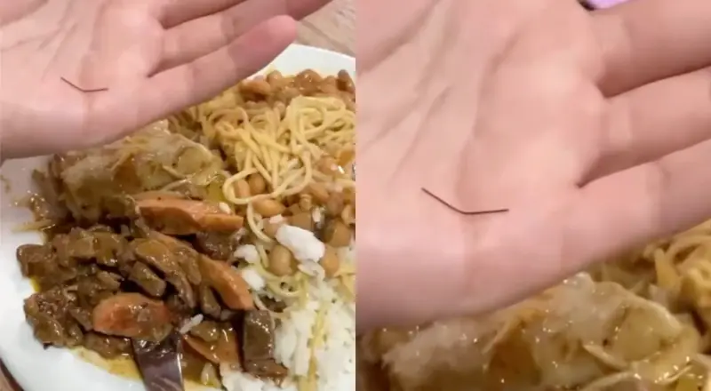 Estudante encontra pedaço de arame em comida do RU da UFAM