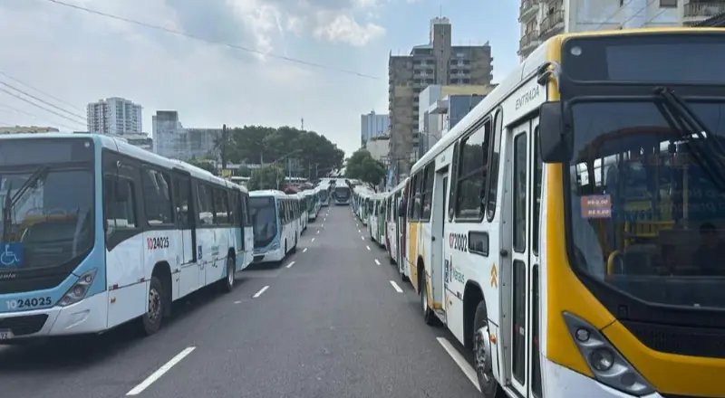 Paralisação do transporte coletivo é suspensa