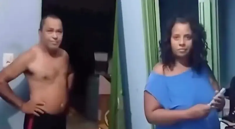 mulher volta mais cedo do trabalho e flagra o marido com a amante