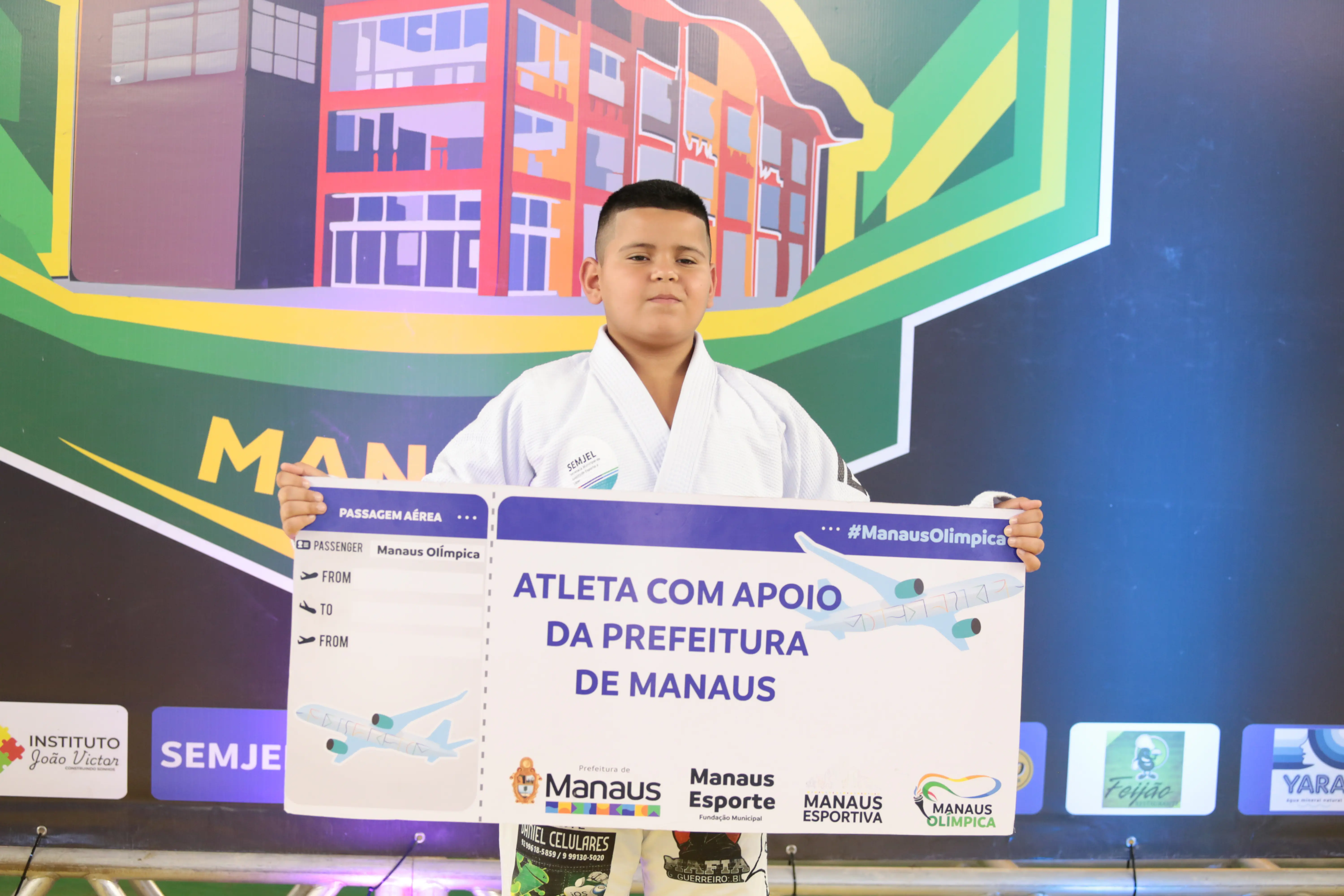 Prefeitura de Manaus leva mais de 50 atletas para representar o Amazonas no maior campeonato de jiu-jítsu do Brasil