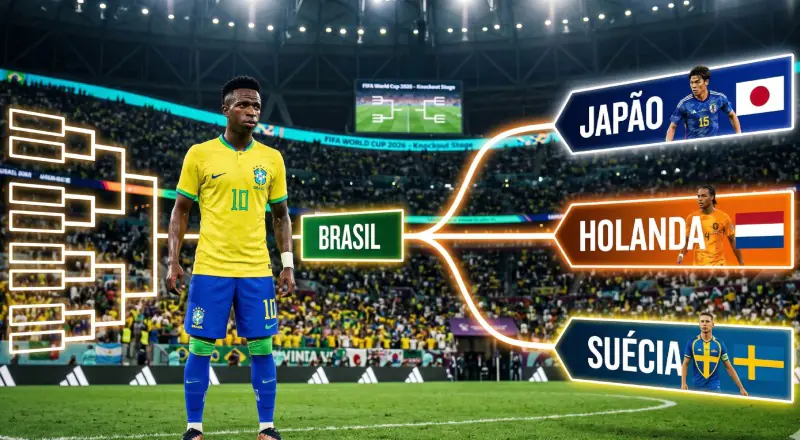 Caminho do Brasil no Mata-Mata: Japão, Holanda ou Suécia? Conheça os possíveis adversários