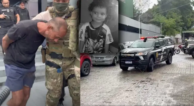 Imagens fort1ssimas: suspeito de m4tar o próprio f1lho de 4 anos no bairro Cidade de Deus é encontrado m0rto na prisão