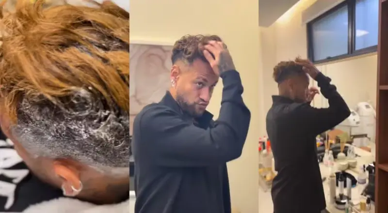 Neymar resgata estilo de 2018 e surge com novo corte de cabelo para a Copa do Mundo