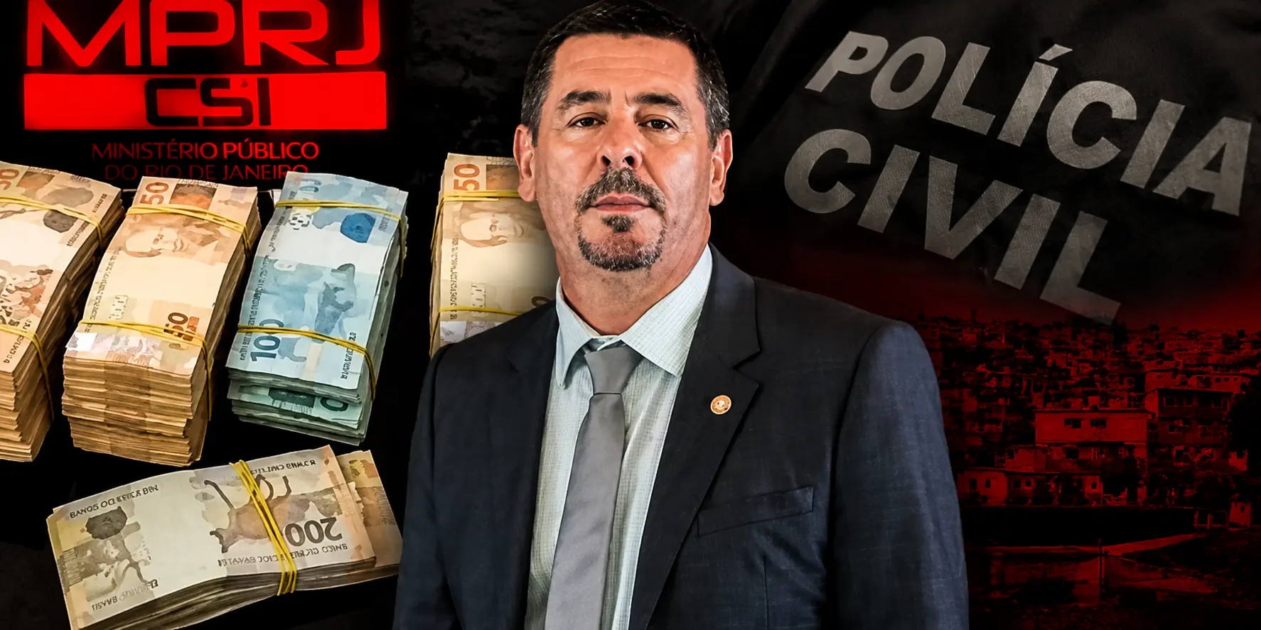 Operação do MP do Rio encontra mais de R$ 300 mil em dinheiro vivo na casa de deputado estadual investigado por suposta ligação com facção
