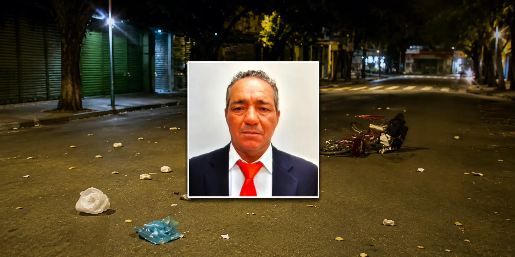 veja imagens minutos após o ac1dente que m4tou vendedor de salgado no Centro de Manaus
