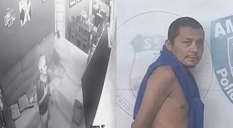Maníaco invade casa, tenta abusar de mulher e é solto horas após prisão em Manaus