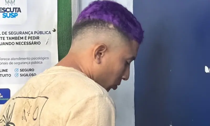 Vulgo “Violetto” é preso com drogas no São Jorge