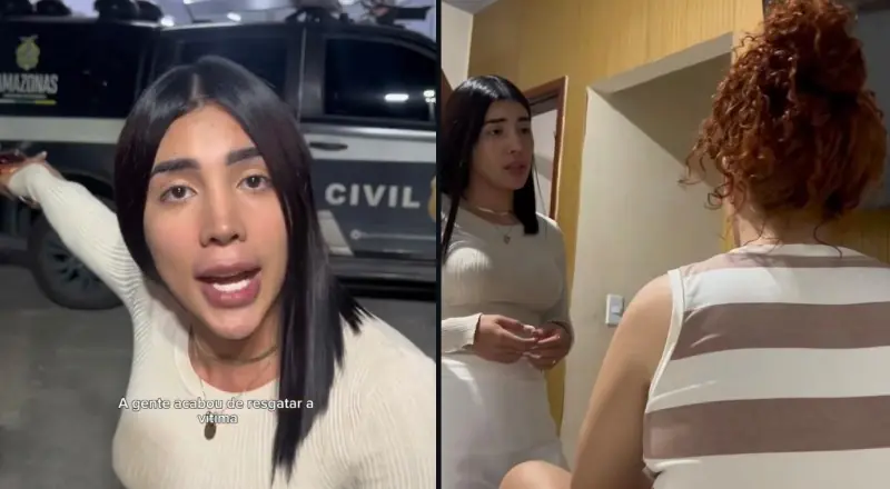 Isabelly Aurora manda recado para agressor de mulher em Manaus: “Se tu voltar a perturbar a vida dela, tu vai ser exposto”