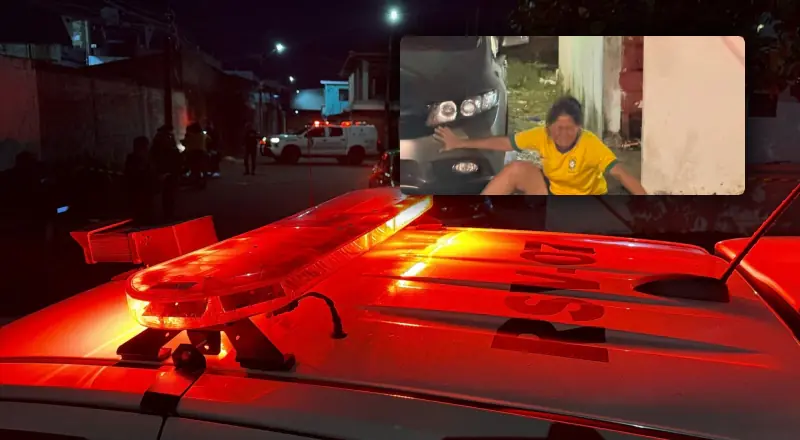Mãe desaba ao ver filho executado na Compensa após jogo do Brasil
