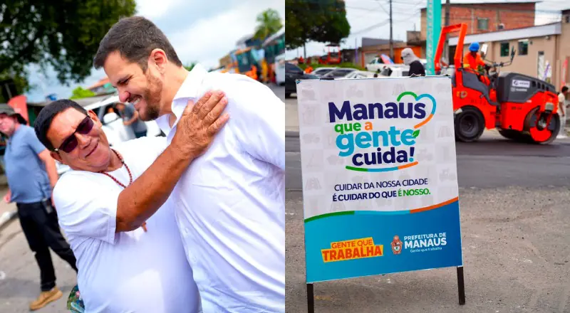 “Manaus que a Gente Cuida”: Prefeito Renato Junior lança força-tarefa de serviços integrados nos bairros