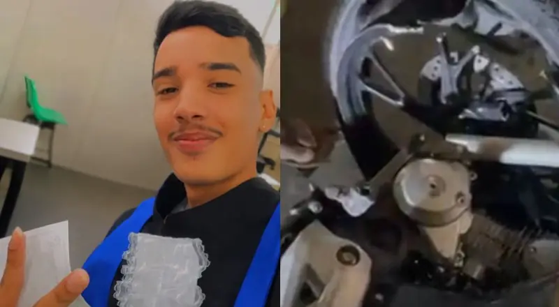 ‘Pedia tanto para ti tomar cuidado nessa moto’: saiba quem era o jovem que morreu em grave acidente em Manaus