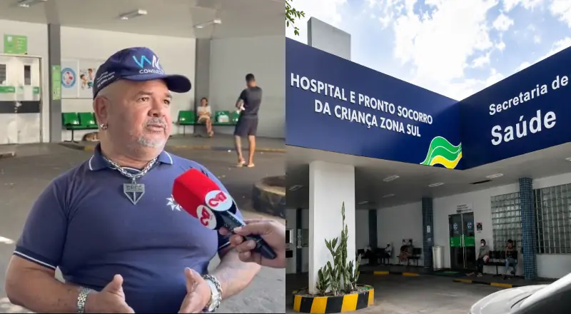 “Meu filho está internado pela quarta vez”, diz pai ao cobrar melhorias na saúde pública do Amazonas