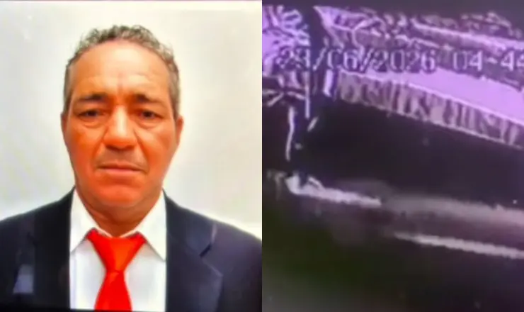 Imagens f0rtes: veja o exato momento em que vendedor de salgados é atropel4do e m0rto por motorista no Centro de Manaus