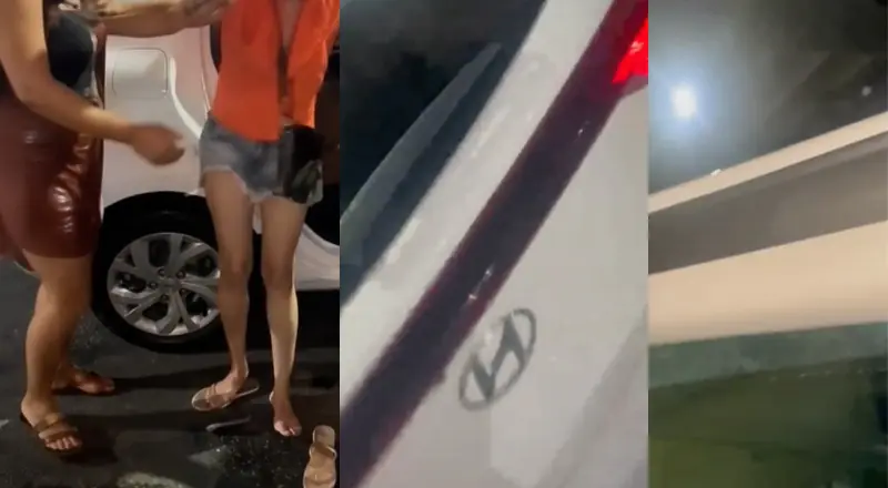 motorista de app se revolta após passageira bêbada usar carro dele como banheiro