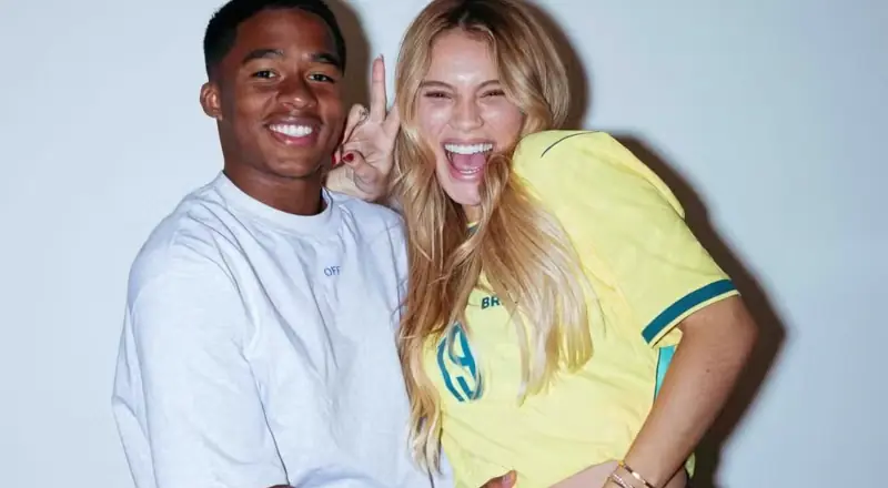 Gabriely Miranda celebra estreia de Endrick na Copa do Mundo