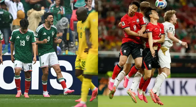 É Copa! México atropela na estreia e Coreia do Sul vence duelo emocionante, veja resumo dos jogos