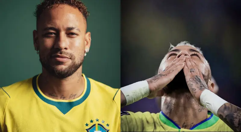 Neymar celebra recuperação para Copa do Mundo