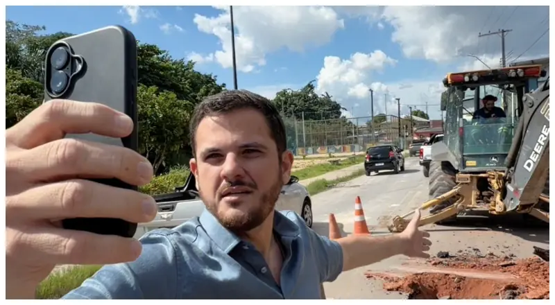 Prefeito Renato Junior sobe o tom contra Águas de Manaus, cobra respeito com a cidade e avisa: "Acabou a paciência!"