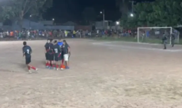 Sem gol e sem assistência: foragido da Justiça é preso durante partida de futebol em Cuiabá