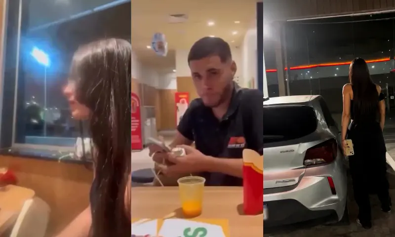 Mulher joga refrigerante em homem durante discussão e acaba sendo agredida
