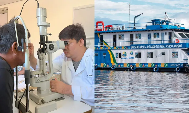 UBS Fluvial da Prefeitura de Lábrea leva atendimento médico, assistência social e apoio a 81 comunidades rurais