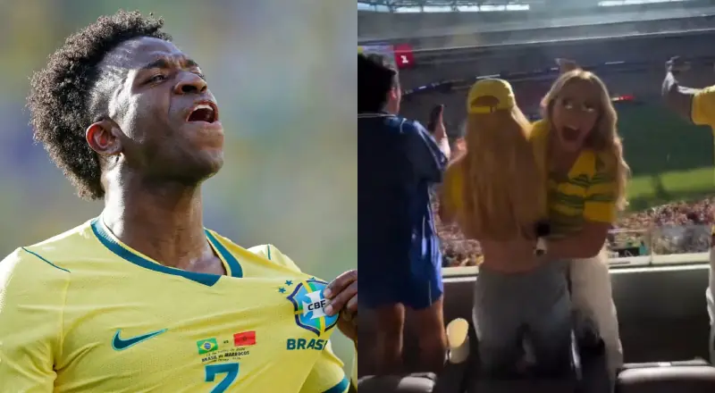 Veja reação de Virgínia após Vini Jr marcar o primeiro gol do Brasil na Copa do Mundo 2026